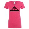 Women’s Glitter V-Neck T-Shirt Thumbnail