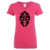 Women’s Glitter V-Neck T-Shirt Thumbnail