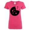 Women’s Glitter V-Neck T-Shirt Thumbnail