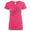 Women’s Glitter V-Neck T-Shirt Thumbnail