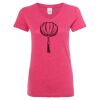 Women’s Glitter V-Neck T-Shirt Thumbnail