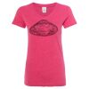 Women’s Glitter V-Neck T-Shirt Thumbnail