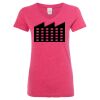 Women’s Glitter V-Neck T-Shirt Thumbnail