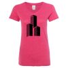 Women’s Glitter V-Neck T-Shirt Thumbnail