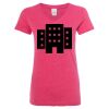 Women’s Glitter V-Neck T-Shirt Thumbnail