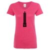 Women’s Glitter V-Neck T-Shirt Thumbnail