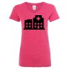 Women’s Glitter V-Neck T-Shirt Thumbnail