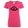 Women’s Glitter V-Neck T-Shirt Thumbnail