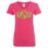 Women’s Glitter V-Neck T-Shirt Thumbnail