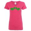 Women’s Glitter V-Neck T-Shirt Thumbnail