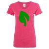 Women’s Glitter V-Neck T-Shirt Thumbnail