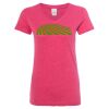 Women’s Glitter V-Neck T-Shirt Thumbnail