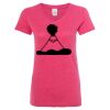Women’s Glitter V-Neck T-Shirt Thumbnail