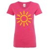 Women’s Glitter V-Neck T-Shirt Thumbnail
