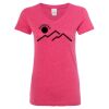 Women’s Glitter V-Neck T-Shirt Thumbnail