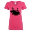 Women’s Glitter V-Neck T-Shirt Thumbnail