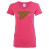 Women’s Glitter V-Neck T-Shirt Thumbnail