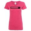 Women’s Glitter V-Neck T-Shirt Thumbnail