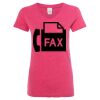 Women’s Glitter V-Neck T-Shirt Thumbnail