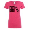 Women’s Glitter V-Neck T-Shirt Thumbnail