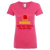 Women’s Glitter V-Neck T-Shirt Thumbnail