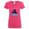 Women’s Glitter V-Neck T-Shirt Thumbnail