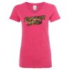 Women’s Glitter V-Neck T-Shirt Thumbnail