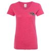 Women’s Glitter V-Neck T-Shirt Thumbnail