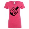 Women’s Glitter V-Neck T-Shirt Thumbnail