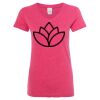 Women’s Glitter V-Neck T-Shirt Thumbnail