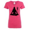 Women’s Glitter V-Neck T-Shirt Thumbnail