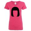 Women’s Glitter V-Neck T-Shirt Thumbnail