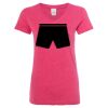 Women’s Glitter V-Neck T-Shirt Thumbnail