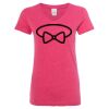 Women’s Glitter V-Neck T-Shirt Thumbnail