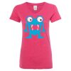 Women’s Glitter V-Neck T-Shirt Thumbnail