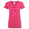Women’s Glitter V-Neck T-Shirt Thumbnail
