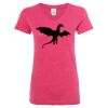 Women’s Glitter V-Neck T-Shirt Thumbnail