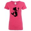 Women’s Glitter V-Neck T-Shirt Thumbnail
