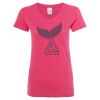 Women’s Glitter V-Neck T-Shirt Thumbnail
