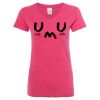 Women’s Glitter V-Neck T-Shirt Thumbnail