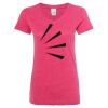 Women’s Glitter V-Neck T-Shirt Thumbnail