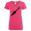 Women’s Glitter V-Neck T-Shirt Thumbnail