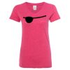 Women’s Glitter V-Neck T-Shirt Thumbnail