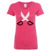 Women’s Glitter V-Neck T-Shirt Thumbnail