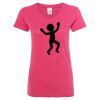 Women’s Glitter V-Neck T-Shirt Thumbnail