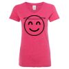 Women’s Glitter V-Neck T-Shirt Thumbnail