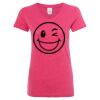 Women’s Glitter V-Neck T-Shirt Thumbnail