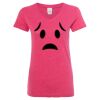 Women’s Glitter V-Neck T-Shirt Thumbnail