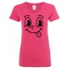 Women’s Glitter V-Neck T-Shirt Thumbnail