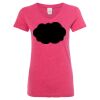 Women’s Glitter V-Neck T-Shirt Thumbnail